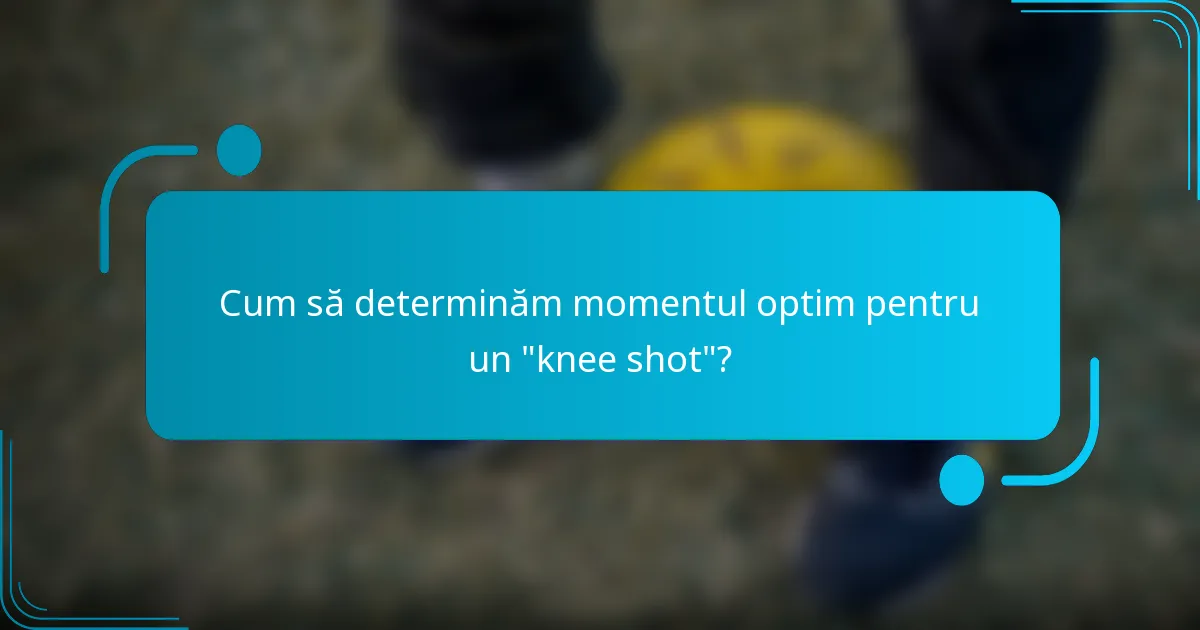 Cum să determinăm momentul optim pentru un 