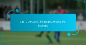 Cadru de scenă: Strategie, Amplasare, Execuție