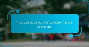 Tir cu ambele picioare: Versatilitate, Tehnică, Poziționare